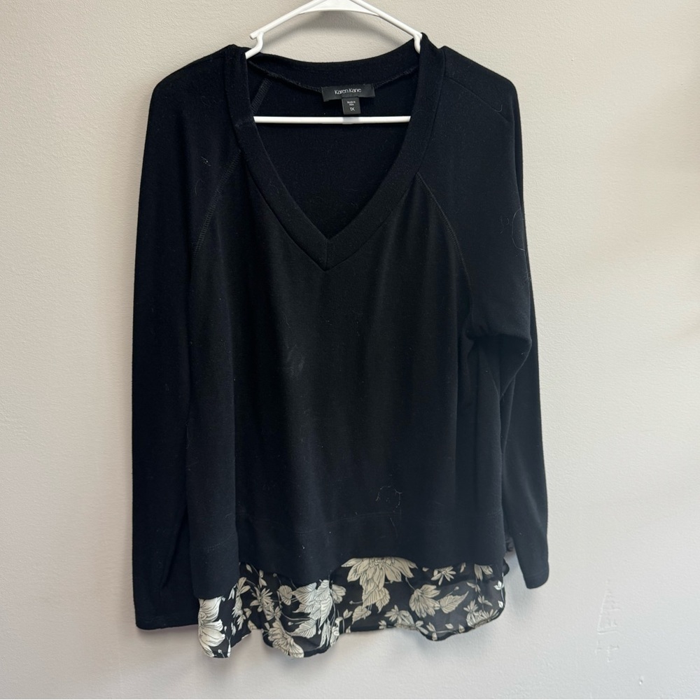 Karen Kane Sweater 1x